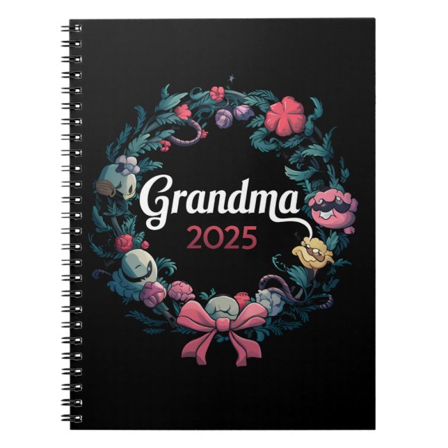 Cuaderno Abuela 2025 Regalo para nueva abuela (Frente)