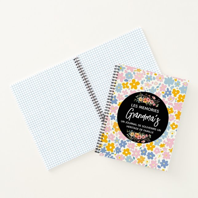 Cuaderno Abuela, abuelo y nana (Interior)