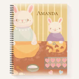 Cuaderno Abuela Horneando Galletas
