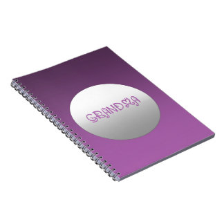 Cuaderno Abuela Púrpura Y Plata