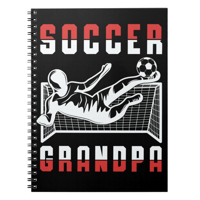Cuaderno Abuelo de fútbol abuelo (Frente)