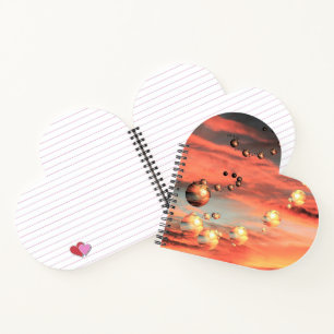 Cuaderno Abundan los planetas