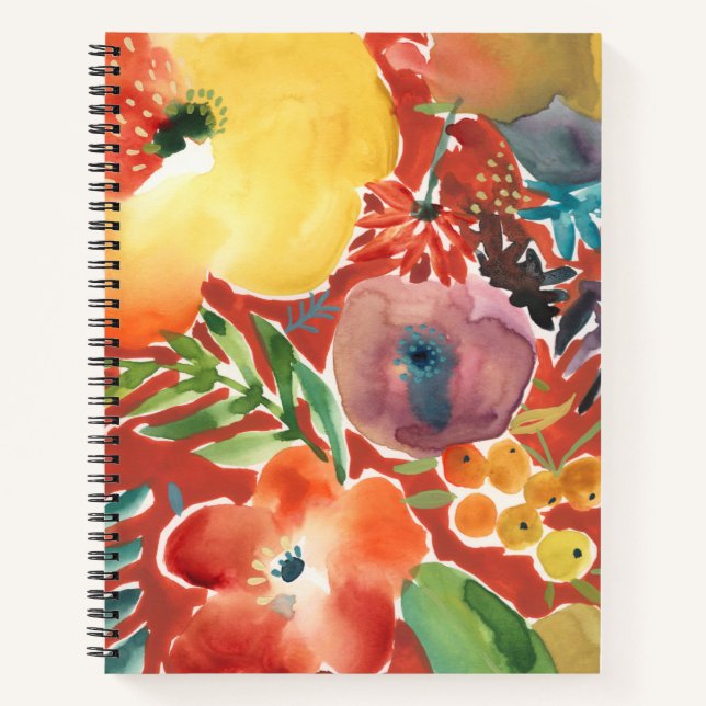 Cuaderno Abundant Florals III (Anverso)
