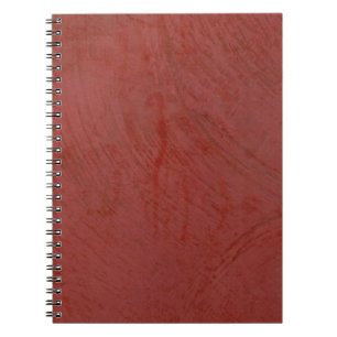 Cuaderno Acabado Falso Rojo Toscano