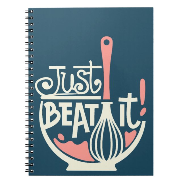 Cuaderno Acabo De Ganarlo Pun, Cocina Whisk (Frente)