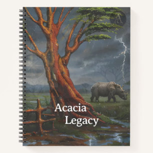 Cuaderno Acacia Legacy™: Tormenta y Fuerza Edición Natura