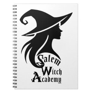 Cuaderno Academia de Brujas de Salem Halloween Wicca Brujas