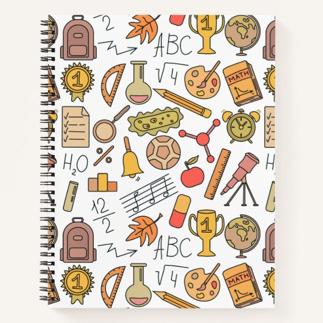 Cuaderno "Academic Adventures Notebook" (Anverso)