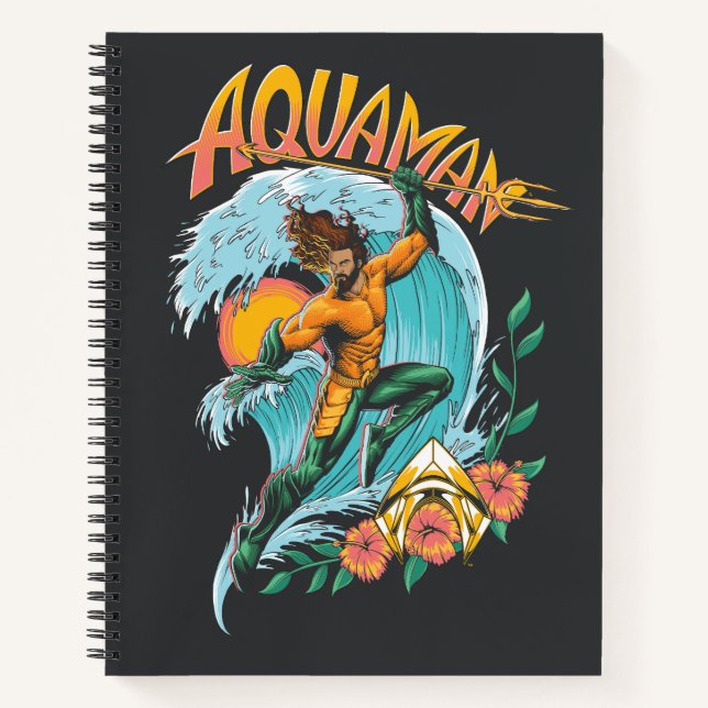 Cuaderno Acamán y Trident subiendo a la superficie gráfico (Anverso)
