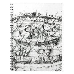 Cuaderno Acampamento militar medieval, de un libro, pub. 18