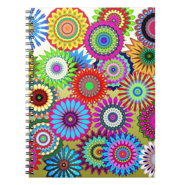 Cuaderno Accesorio para impresión de energía de las flores  (Frente)