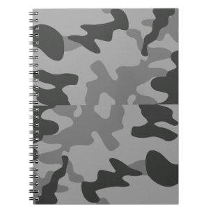 Cuaderno Accesorios para gris de camuflaje