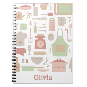 Cuaderno Accesorios y Utensilios de Cocina Patrón