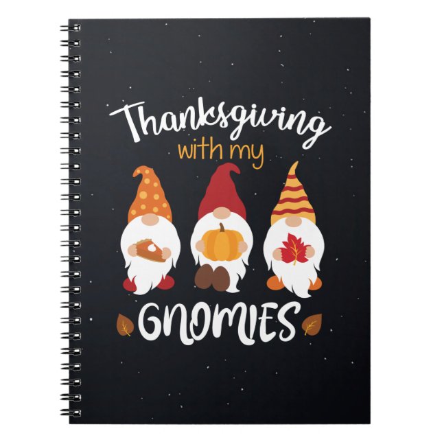Cuaderno Acción de Gracias Con Mis Gnomías (Frente)