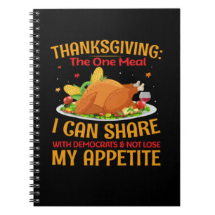 Cuaderno Acción De Gracias La Única Comida