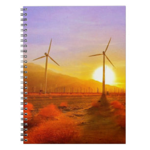 Cuaderno Accionado por el viento