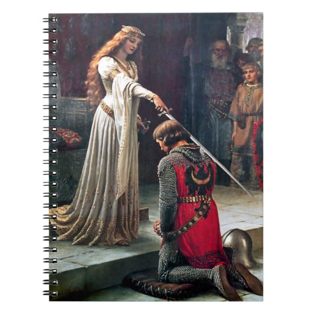 Cuaderno Accolade by Edmund Blair Leighton (Frente)