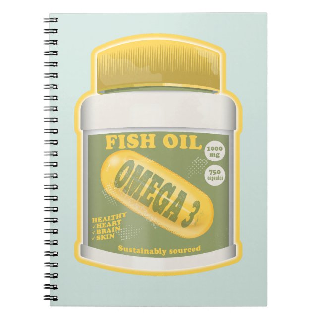 Cuaderno Aceite de pez Omega 3 (Frente)