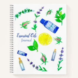 Cuaderno Aceites esenciales Journal Rosebud Herbs Lemon