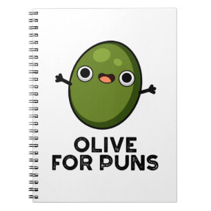 Cuaderno Aceituna por juegos de palabras divertidos Aceitun