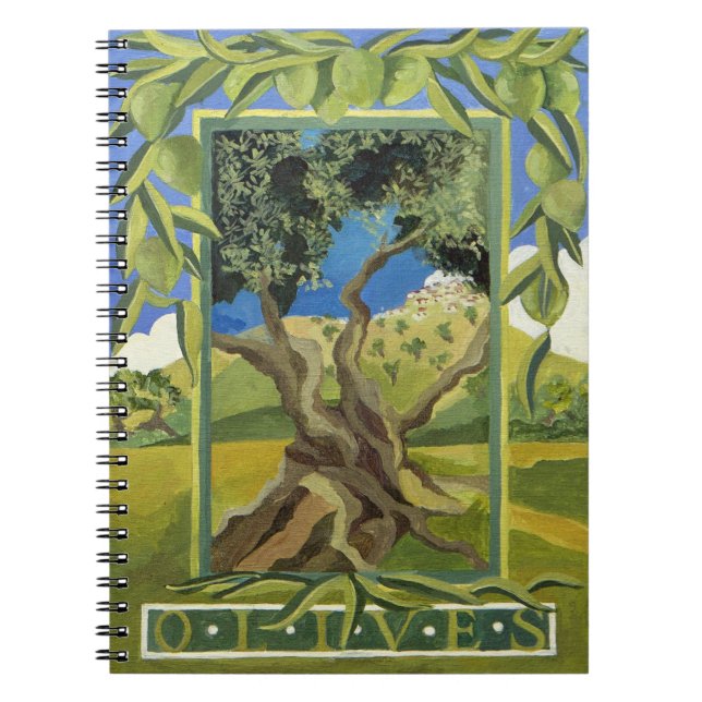Cuaderno Aceitunas verdes 2014 (Frente)