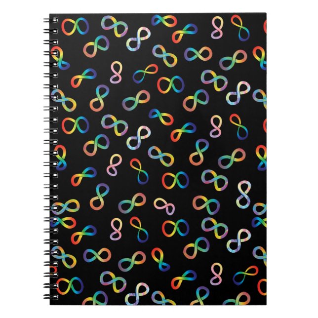 Cuaderno Aceptación de la neurodiversidad del orgullo autis (Frente)