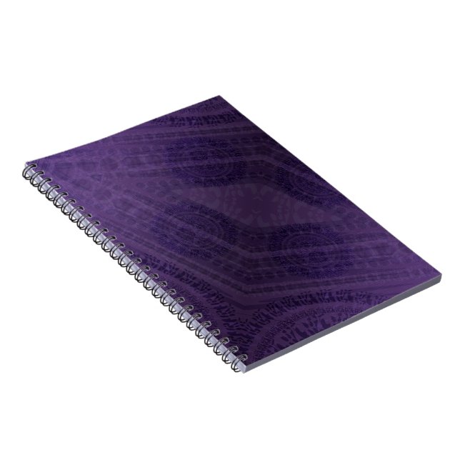 Cuaderno Aceptación | Medallones de Meditación Violeta (Lado Derecho)