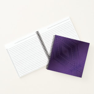 Cuaderno Aceptación   Patrón de Boho ecléctico violento