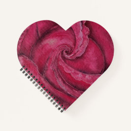 Cuaderno Acercamiento a la rosa roja