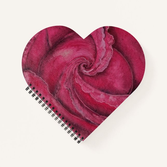 Cuaderno Acercamiento a la rosa roja (Anverso)