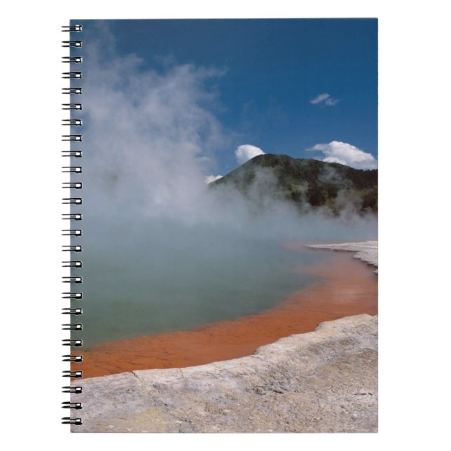 Cuaderno Acero surgiendo de la piscina de champán en WAI-O- (Frente)
