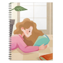 Acogedor Chica Personalizado leyendo cubierta para