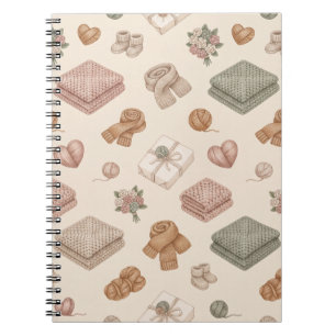 Cuaderno Acogedor Crochet & Tejido Vintage Cottagecore