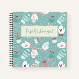 Cuaderno Acogedores Navidades de invierno miden el patrón e