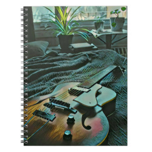 Cuaderno Acoustic guitar player