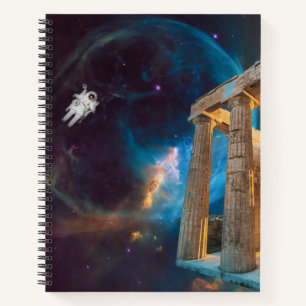 Cuaderno Acrópolis de Partenón Grecia se encuentra con espa