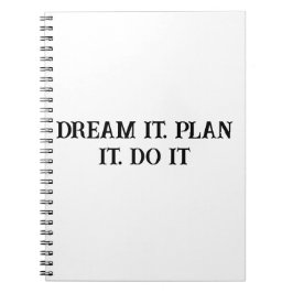 Cuaderno Action Taker: portátil Inspirador para hombres