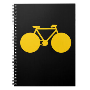Cuaderno actitud verde de bicicleta