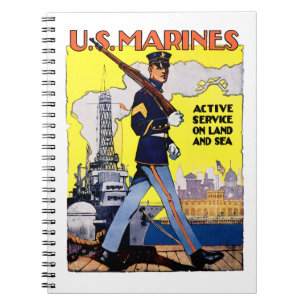 Cuaderno Active Service on Land and Sea