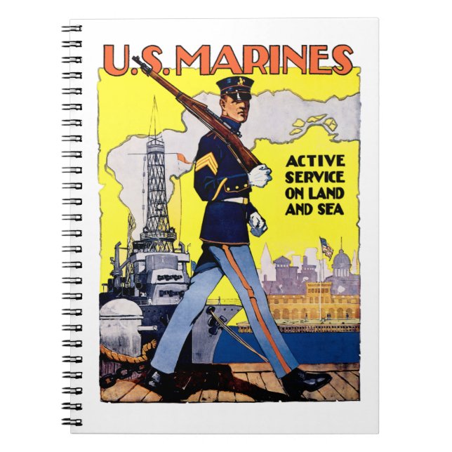 Cuaderno Active Service on Land and Sea (Frente)