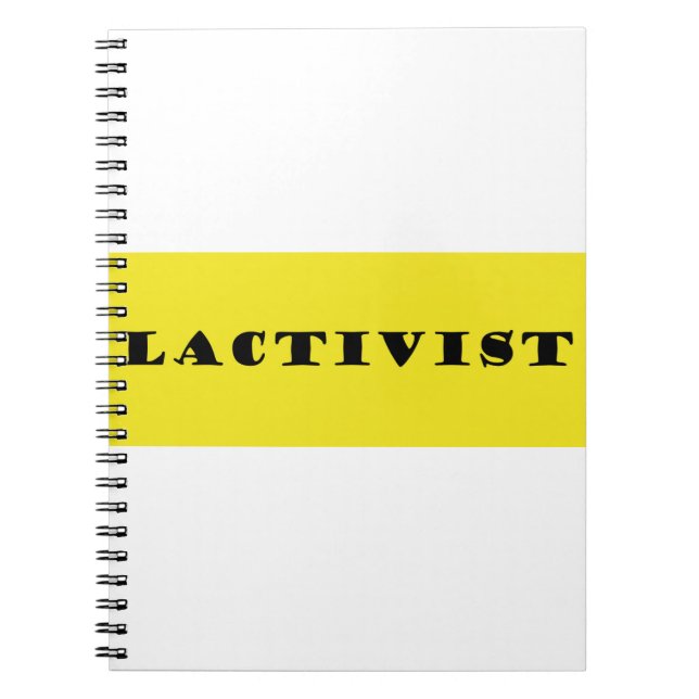 Cuaderno Activista de lactancia (Frente)