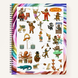 Cuaderno Actos del Circo Dingaling Bros