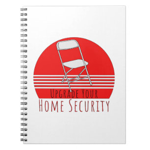 Cuaderno Actualice su seguridad personal