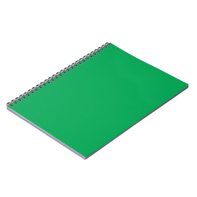 Cuaderno Actualizar su diseño Web con un fondo verde (Lado Izquierdo)
