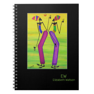 Cuaderno Acuarela, alegría y felicidad