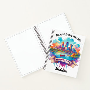 Cuaderno acuarela artística de Estados Unidos