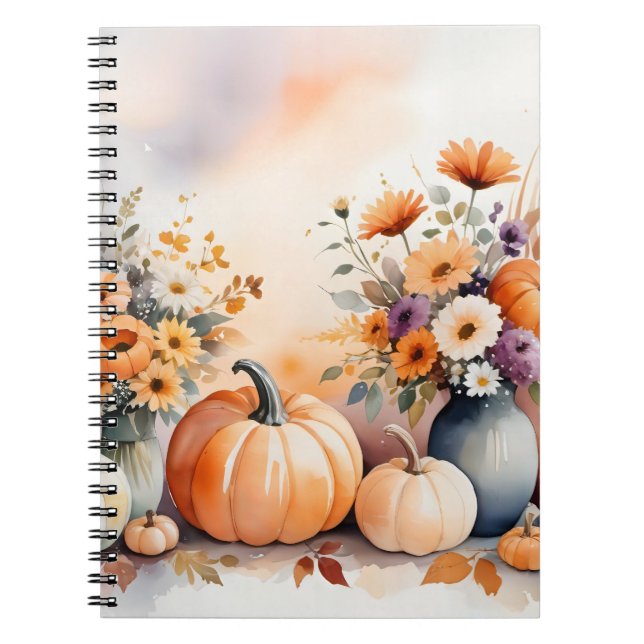 Cuaderno Acuarela celebrando la caída (Frente)