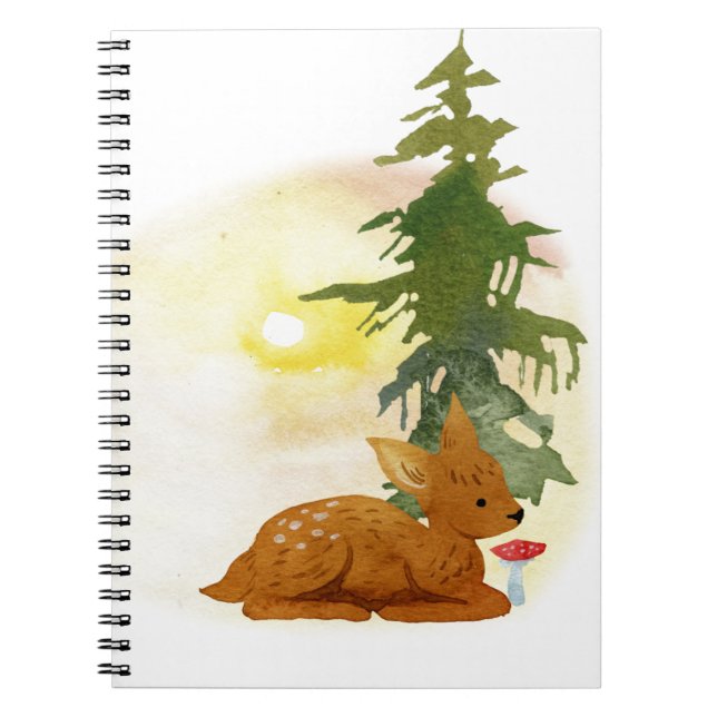 Cuaderno Acuarela cervatillo (Frente)