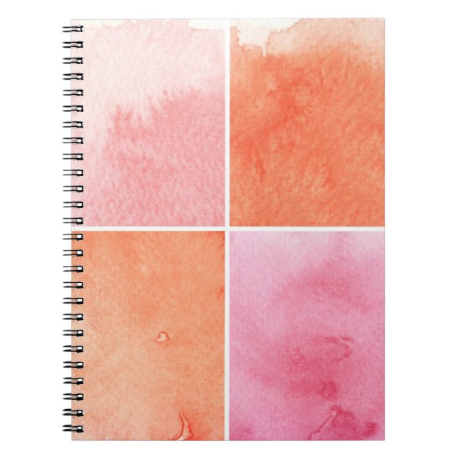 Cuaderno acuarela colorida (Frente)