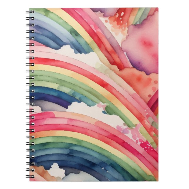 Cuaderno acuarela de arco iris (Frente)
